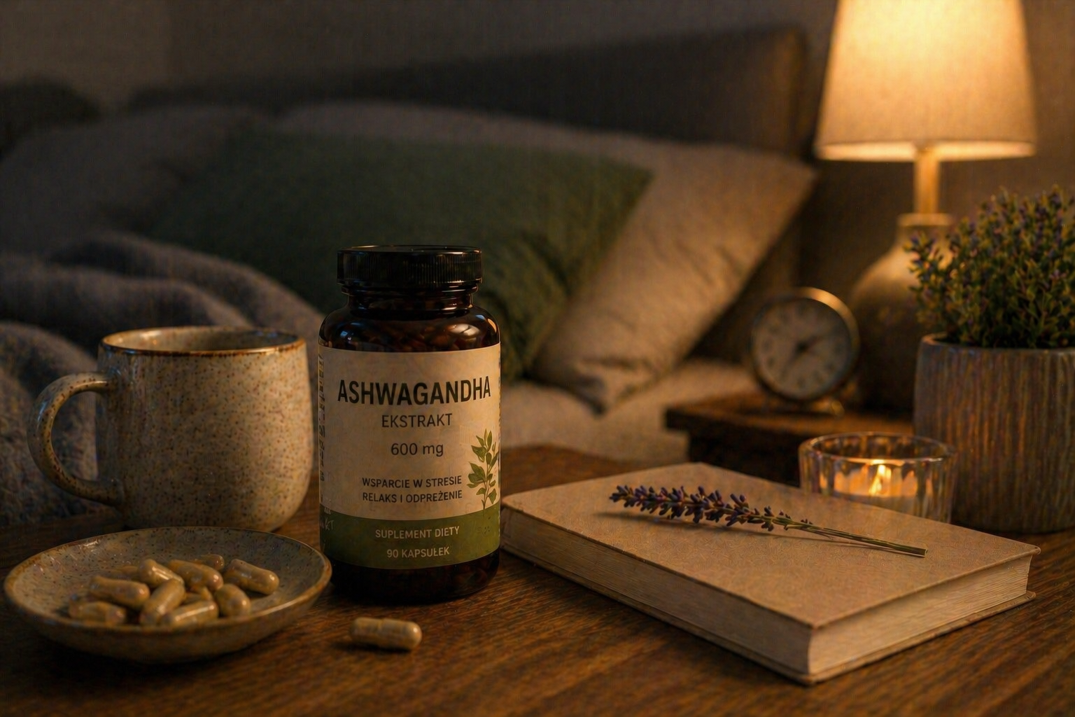 Ashwagandha a sen – czy pomaga się wyciszyć