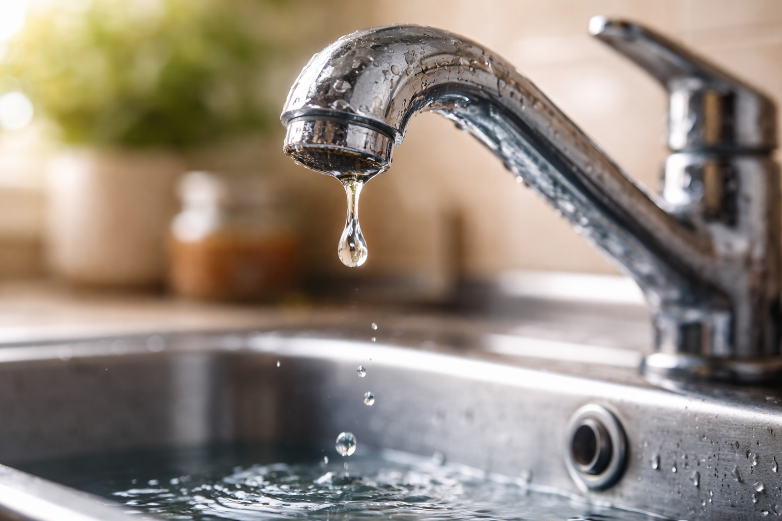 Cieknący kran