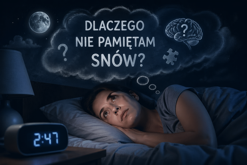 Dlaczego nie pamiętam snów?