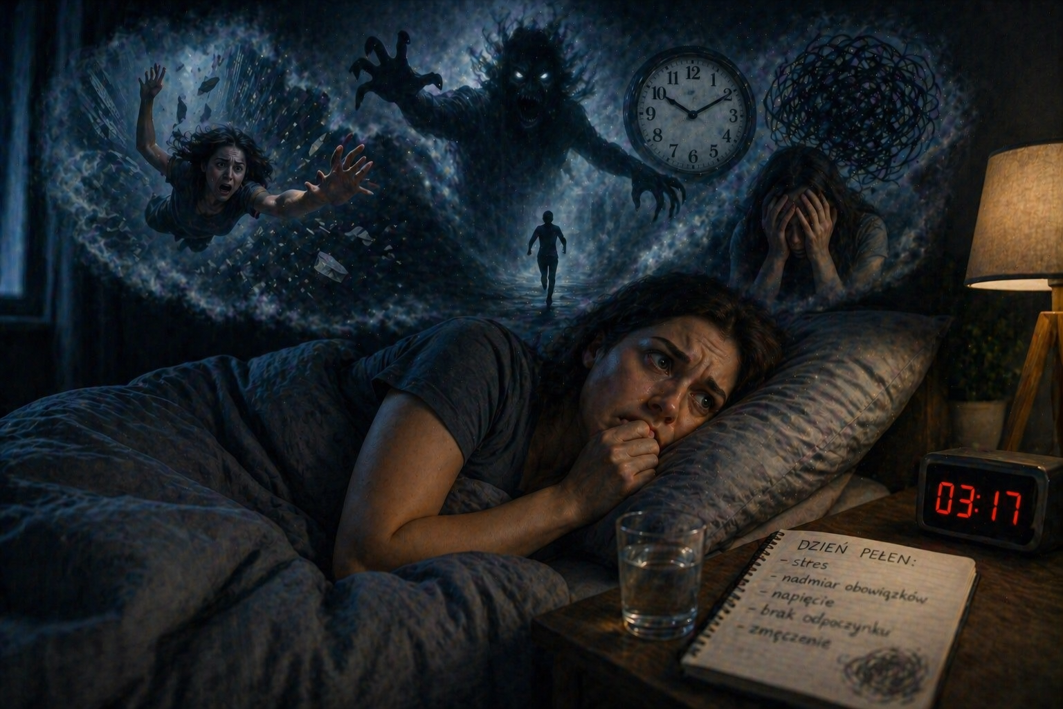 Koszmary a przeciążenie psychiczne – kiedy organizm daje sygnał alarmowy