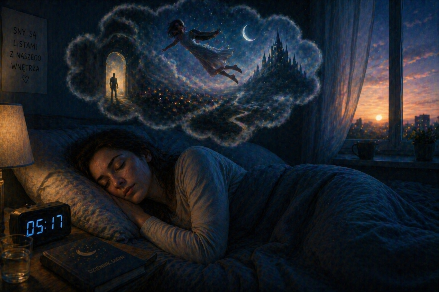 O której nad ranem sny są najbardziej wyraźne?