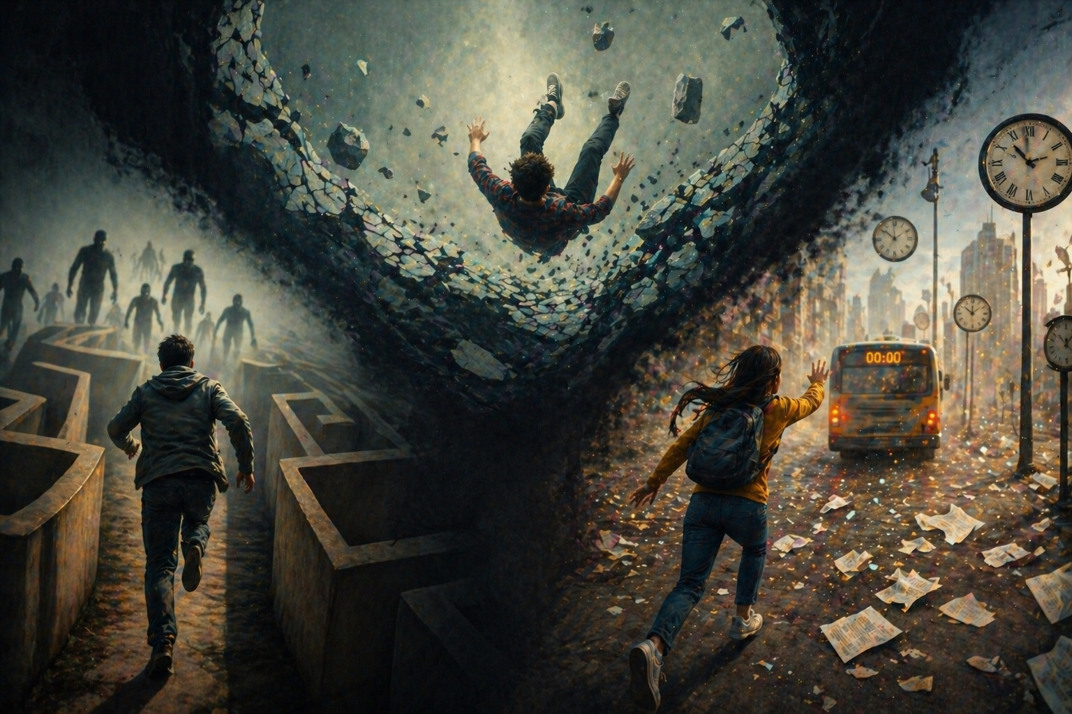 Sny o upadku, pościgu i spóźnieniu – dlaczego wracają właśnie te motywy